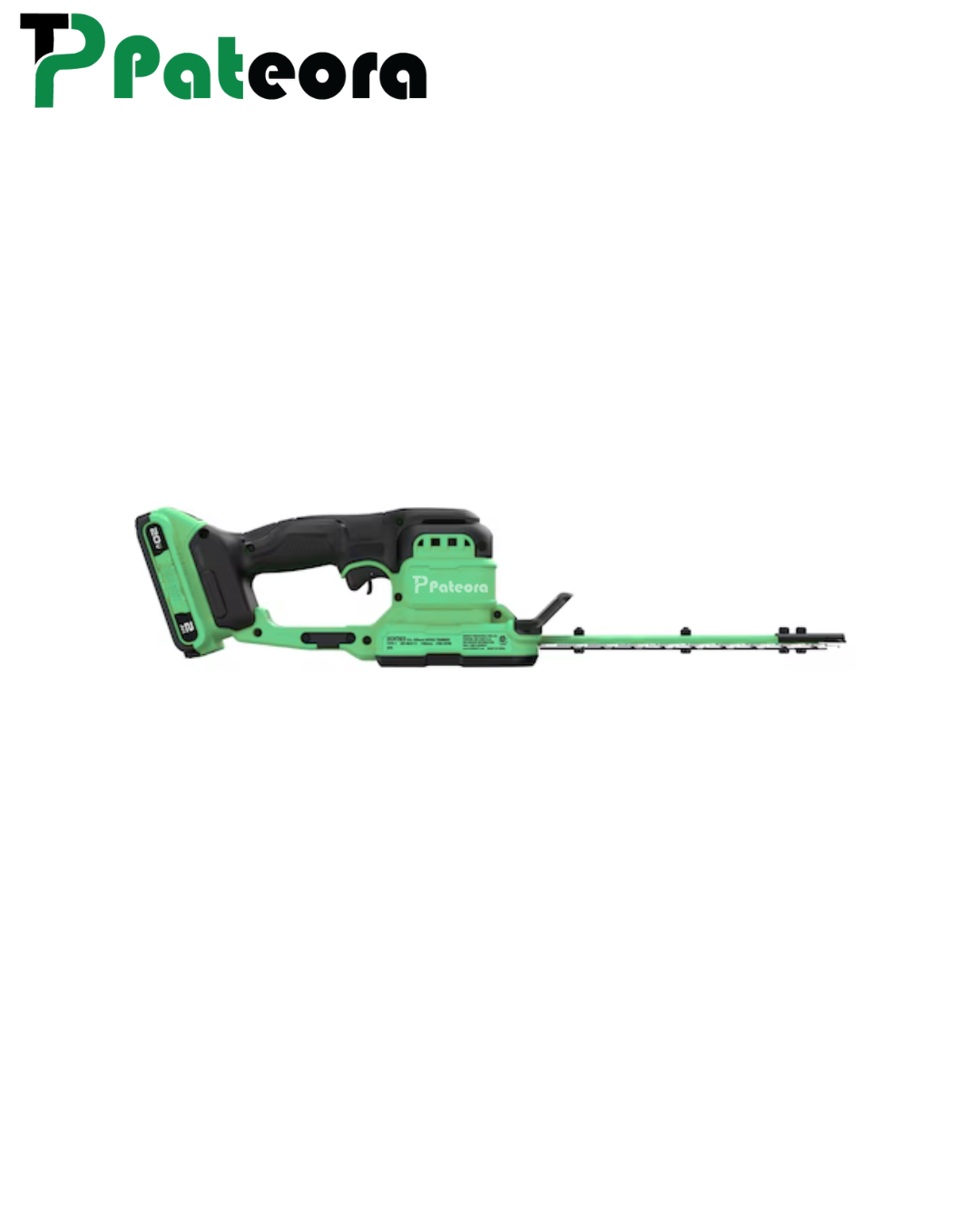 Pateora 20V MAX 8-Inch Cordless Compact Hedge Trimmer Kit