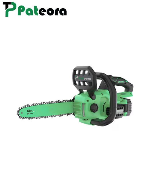 Pateora 20V MAX 12-Inch Compact Brushless Cordless Chainsaw Kit