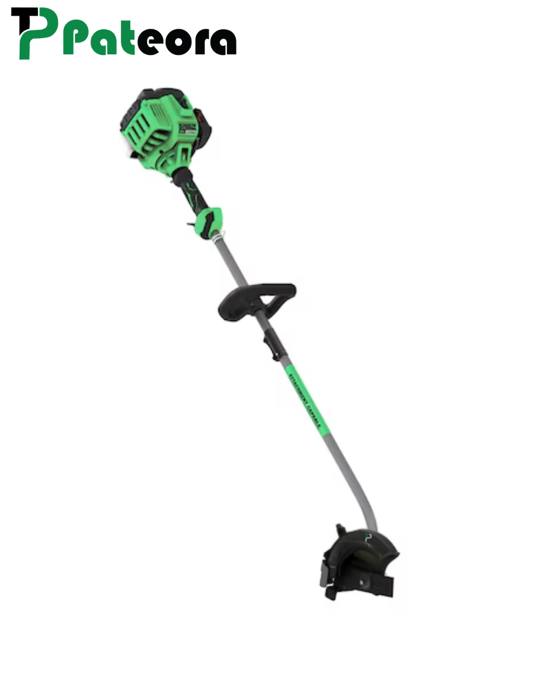 Pateora 7.5-Inch 27cc 2-Cycle Straight Shaft Edger with Attachment Capability
