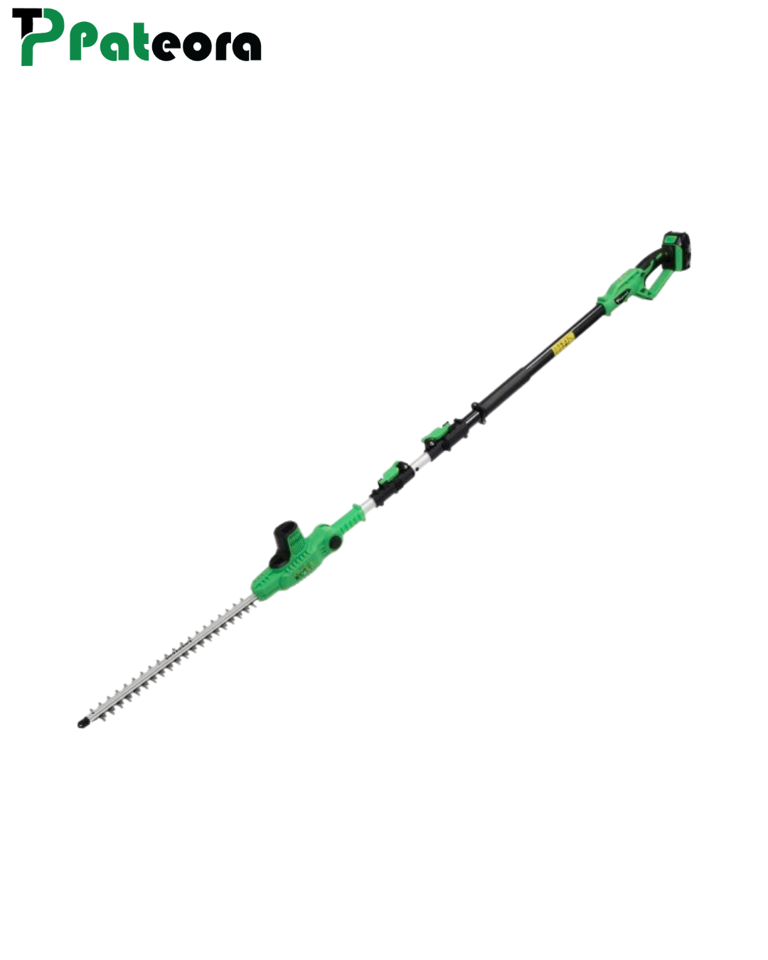 Pateora Yato 18V Cordless Telescopic Dual-Action Hedge Trimmer with 1x2.0Ah Battery