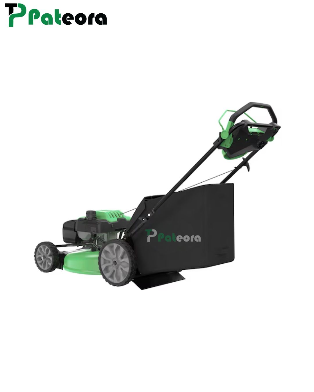 Pateora 21-Inch 196cc RWD Self-Propelled 3-in-1 Lawn Mower with PowerAdapt