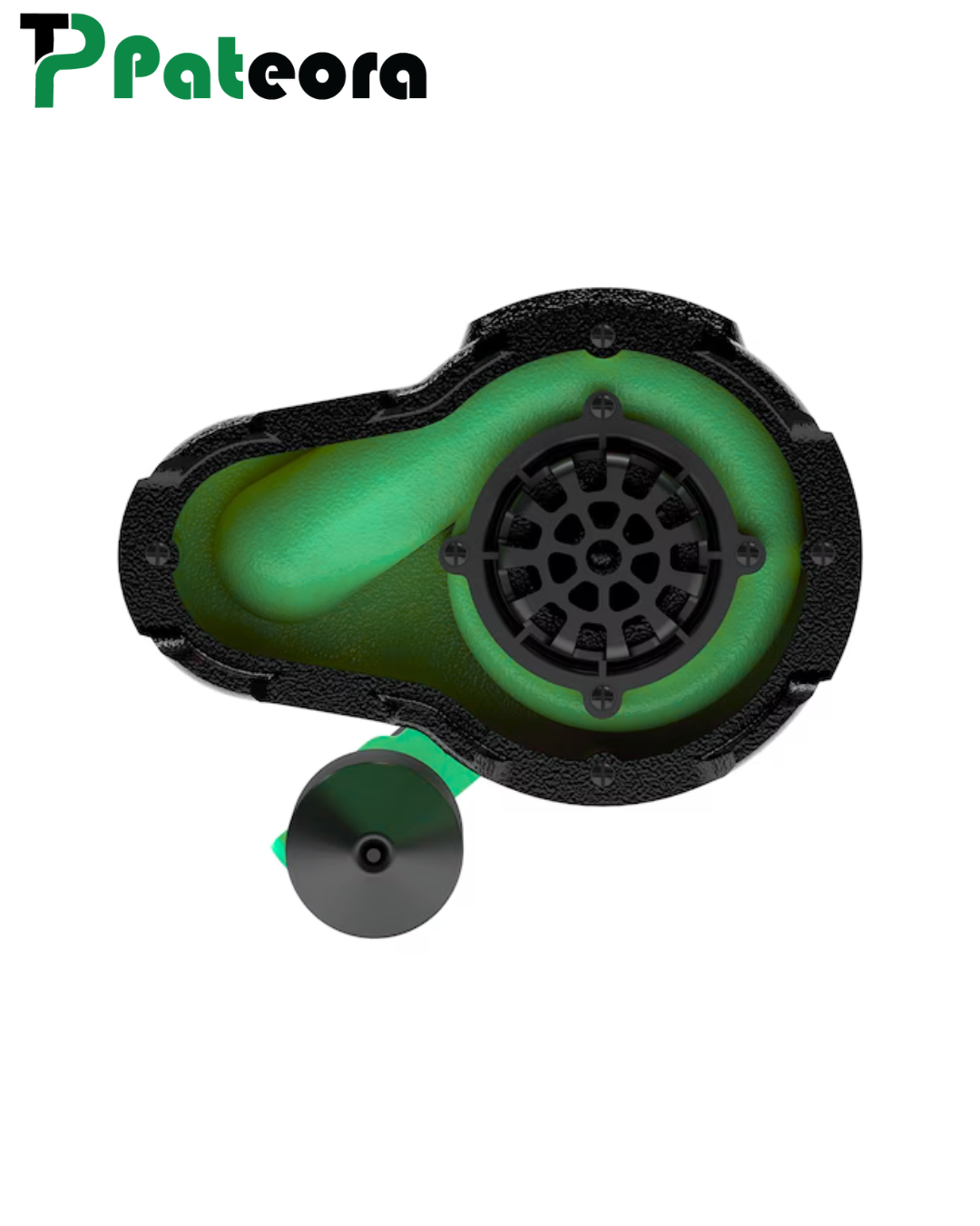 Pateora 1–3 HP Submersible Sump Pump with Vertical Automatic Switch