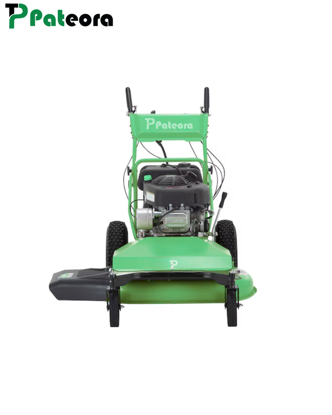 Pateora 33-Inch 344cc Gas Gear-Drive Wide-Area Walk-Behind Zero-Turn Mower